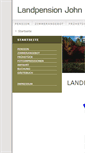 Mobile Screenshot of landpensionjohn.de